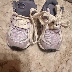 New Balance Kids Sneakers - Purple and White